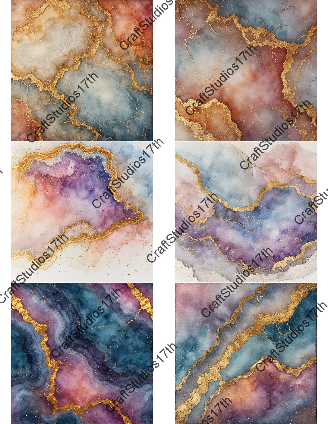 Background Patterns: Agate Bundle 1