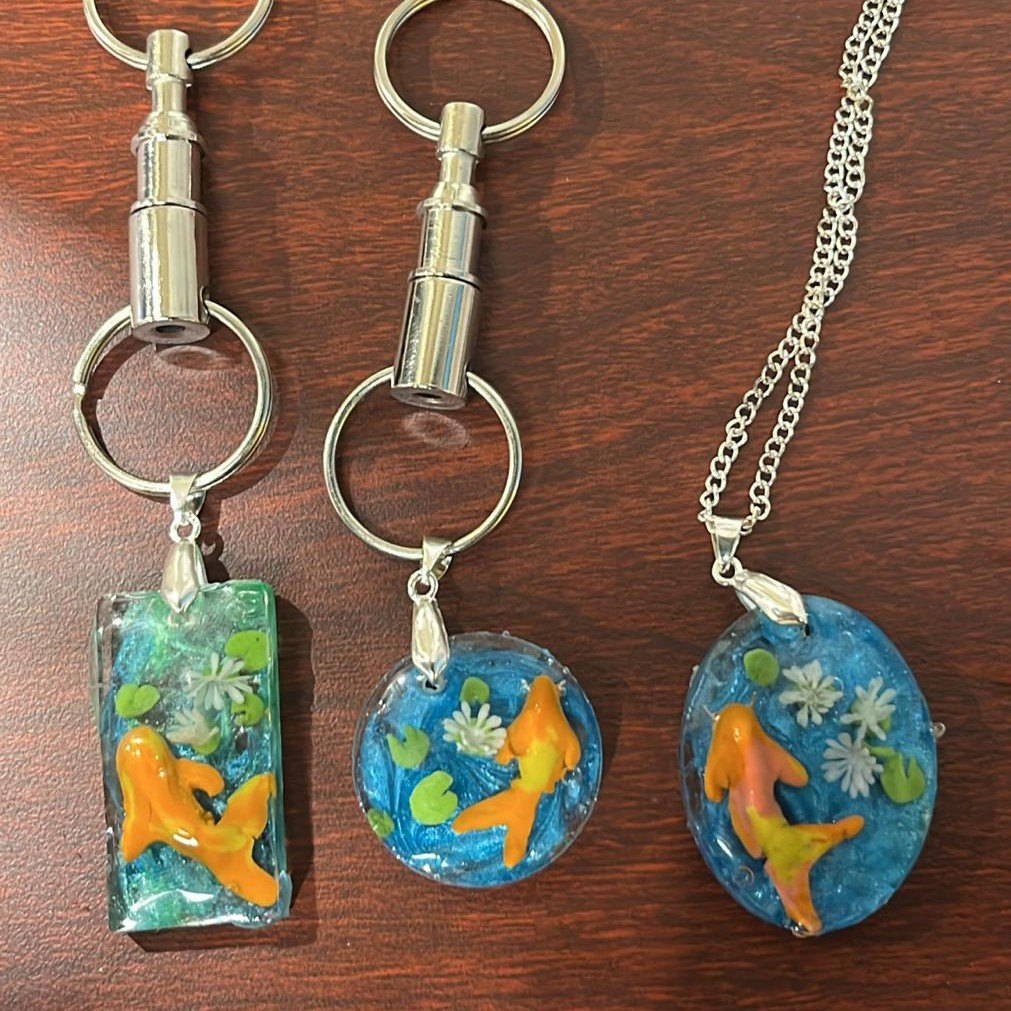 Resin Art Jewellery Workshop Calgary